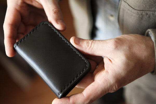 Leather Card Wallet. Solid Manufacturing Co.
