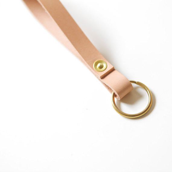 Leather Keychain. Solid Manufacturing Co.