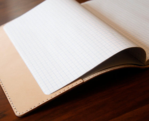 Leather Composition Notebook Cover. Solid Manufacturing Co.