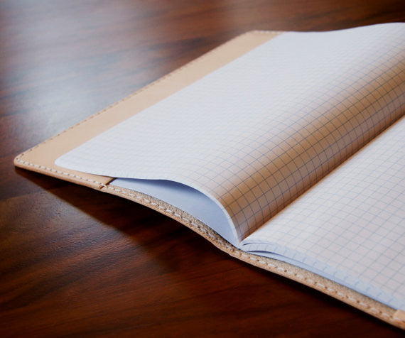 Leather Composition Notebook Cover. Solid Manufacturing Co.